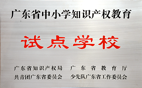 广东省中小学知识产权教育试点学校